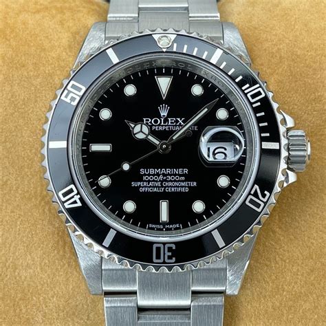 rolex 2009 submariner|rolex submariner 16610 year.